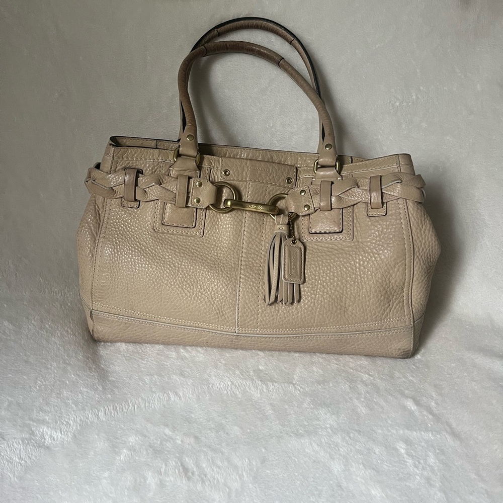 🍂 Tan Vintage Coach Purse🍂